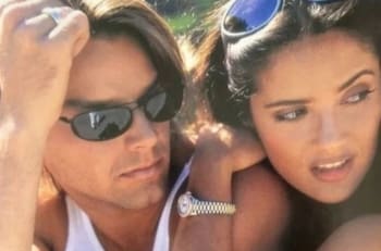 Las impactantes fotografías de Ricky Martin con Salma Hayek protagonizando portada de revista