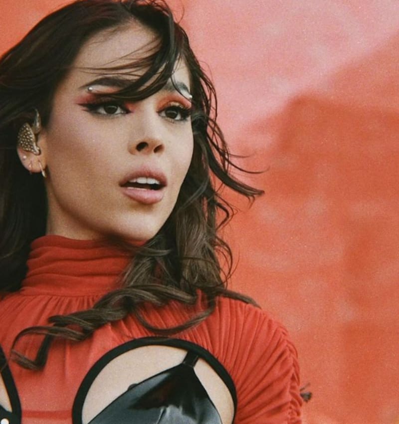 Danna Paola revela que se contagió con Covid-19 tras su presentación en Tecate Emblema - Créditos: Instagram