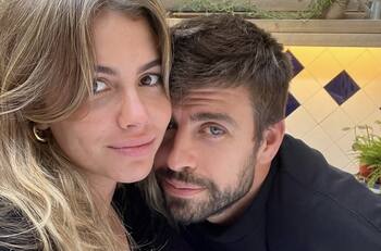 Gerard Piqué reaccionó con burlas a un incomodo momento que vivió Clara Chía