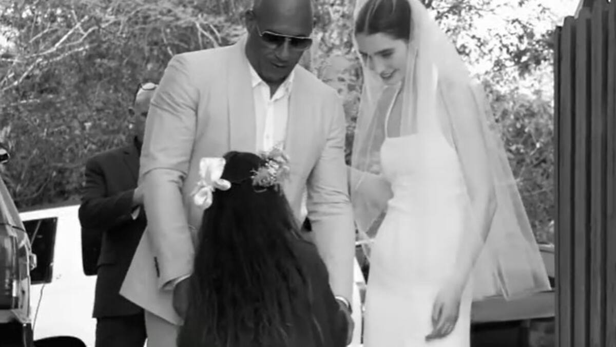 Un emocionado Vin Diesel es padrino de boda de la hija de Paul Walker