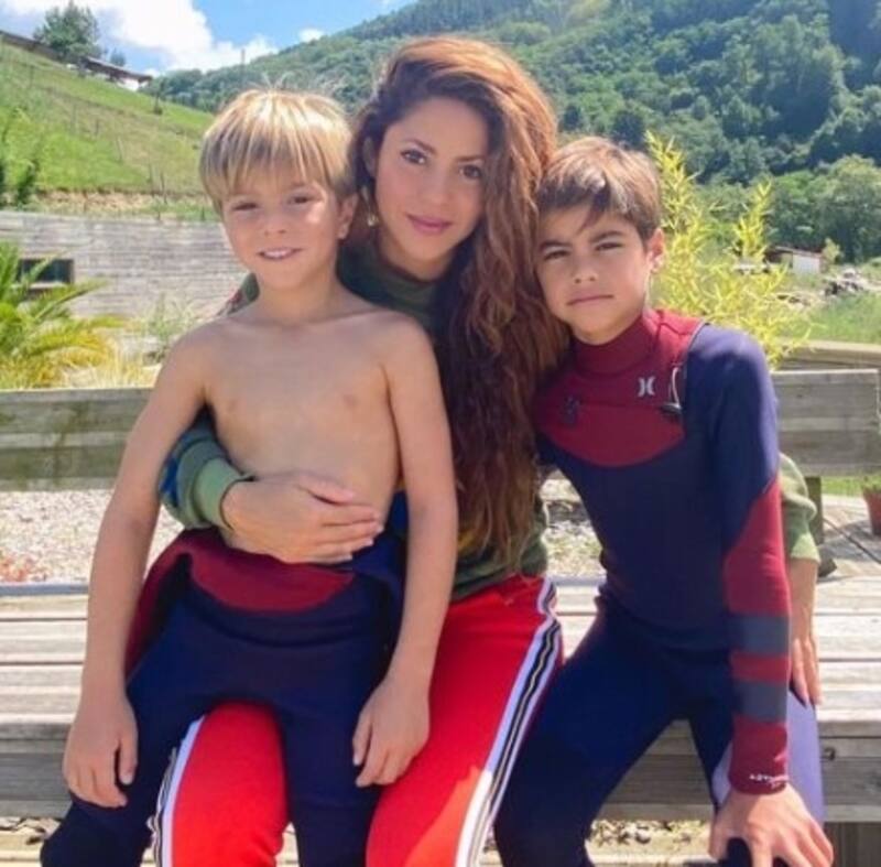 Shakira luce orgullosa los éxitos deportivos de sus hijos Milan y Sasha - Créditos: Instagram