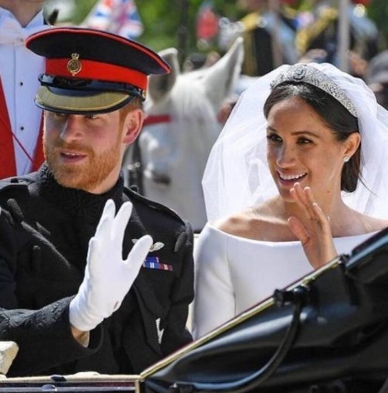 Meghan y Harry se casaron el 2018 en el castillo de Windsor. - Créditos: Instagram