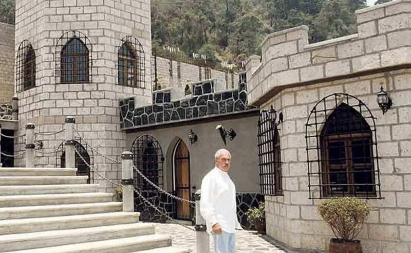 Así es el Castillo de Andrés García - Créditos: Instagram