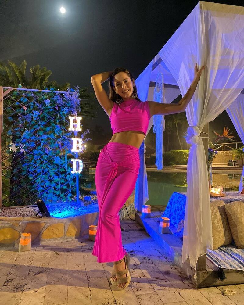 La actriz celebró su cumpleaños número 39 sin Sebastián Caicedo - Créditos: Instagram