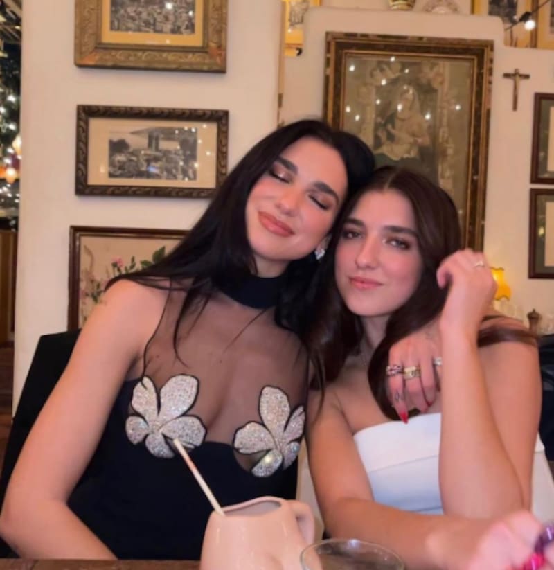 Así es la vida de Rina, la hermana poco conocida de Dua Lipa - Créditos: Instagram