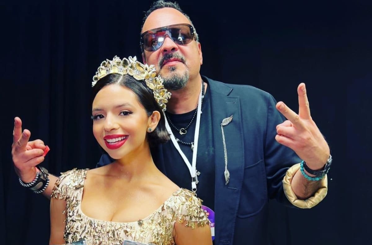 Pepe Aguilar confunde a su hija Ángela con una imitadora y produce singular episodio