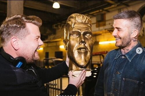 David Beckham recuerda el incómodo momento que James Corden le hizo vivir