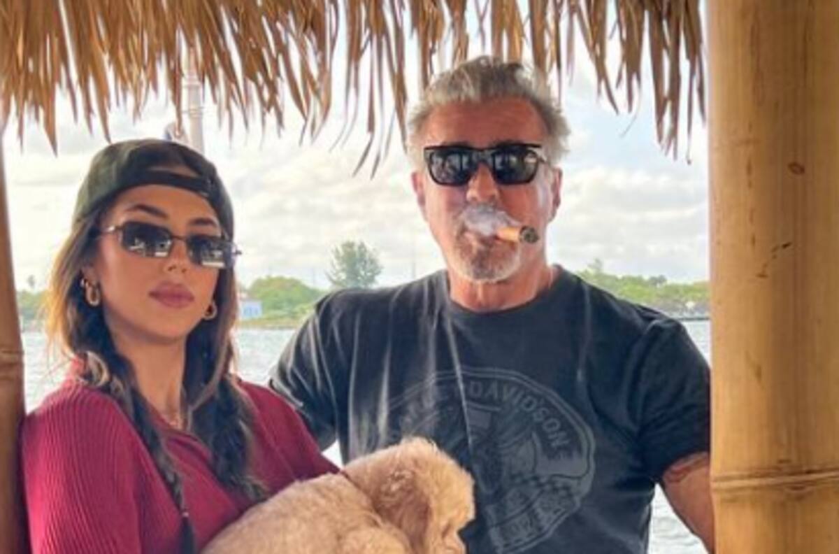 Sylvester Stallone olvida con otra mujer el reciente pedido de divorcio
