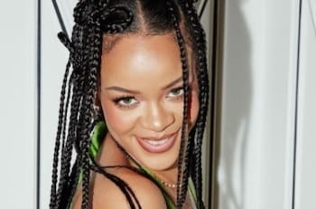 Rihanna sigue disfrutando de su bebé y no esta preocupada en recuperar su figura