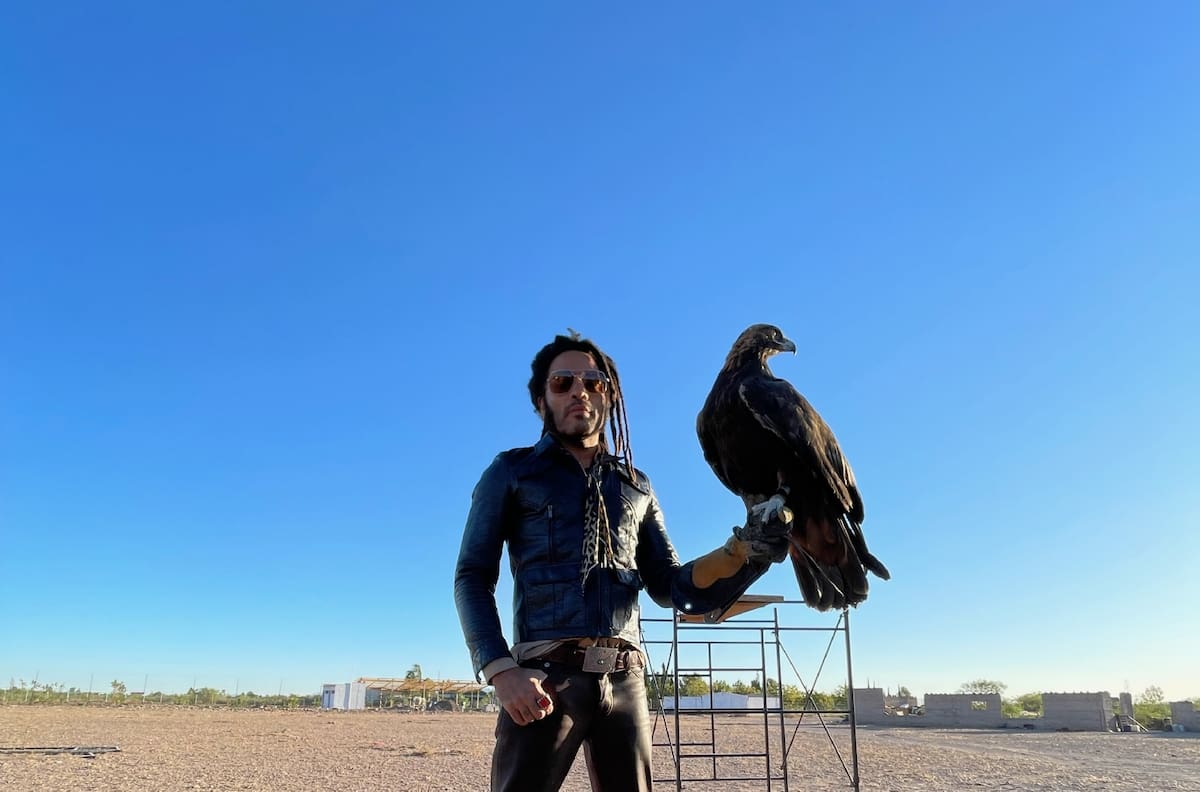 Lenny Kravitz visita México y lo presume con una foto