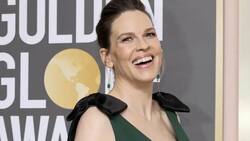 Hilary Swank posó sin ropa para sesión antes de tener a sus bebés a los 48 años