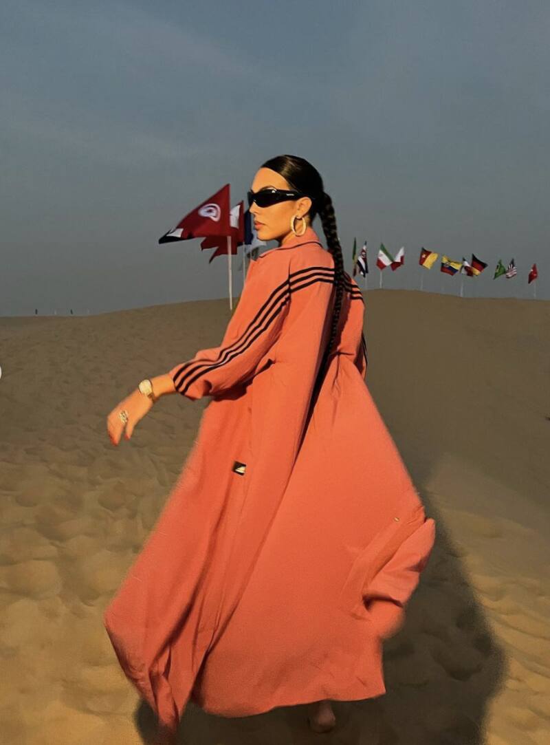 El lujoso look de Georgina Rodríguez de más de 200 mil dólares; usó una prenda típica árabe - Créditos: Instagram