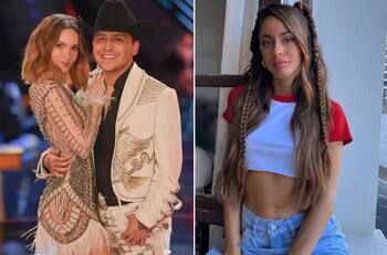 Christian Nodal confirma que cambió a Belinda por Tini Stoessel en canción y fans se le van encima