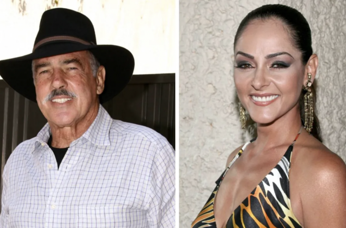 Andrea García dice por qué se negó a ir al funeral de su padre Andrés García