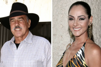 Andrea García dice por qué se negó a ir al funeral de su padre Andrés García