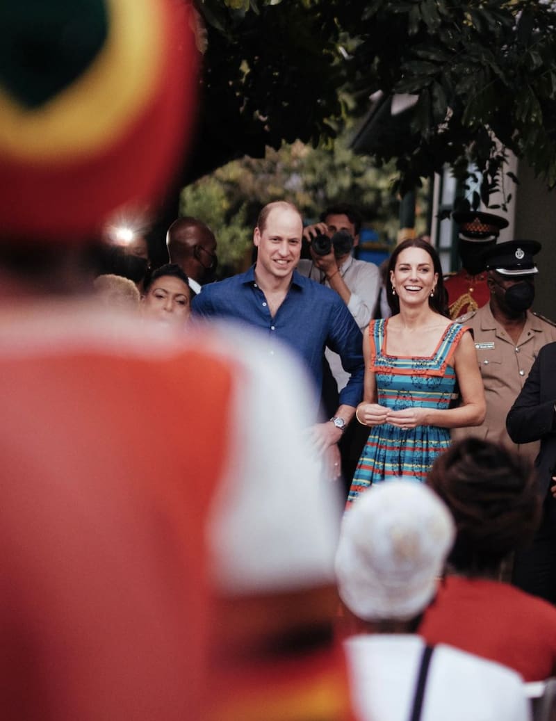 El príncipe William y Kate Middleton visitaron la casa de Bob Marley en Jamaica. - Créditos: Instagram
