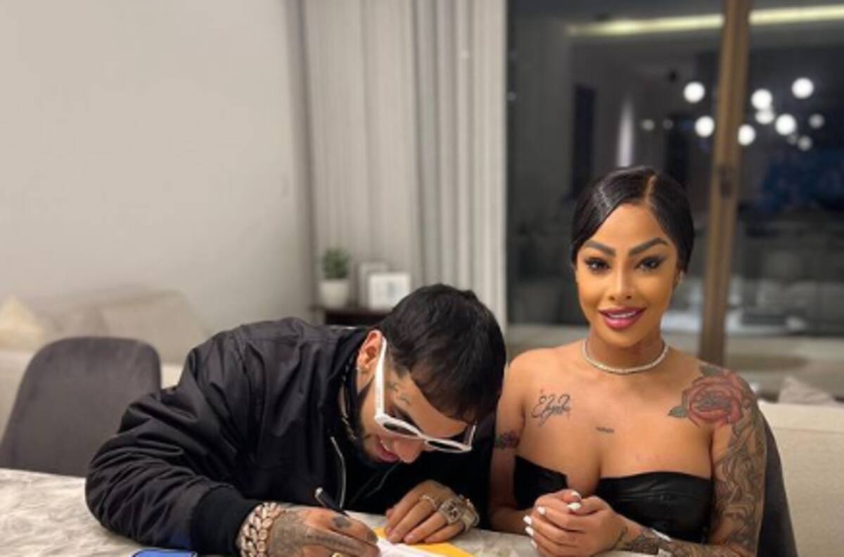 Anuel AA comete grave error al confundir a su esposa Yailin con su ex Karol G