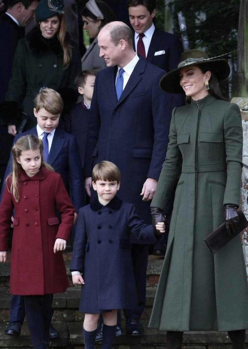 Kate Middleton y William debieron corroborar su peso tras el almuerzo navideño. - Créditos: Instagram