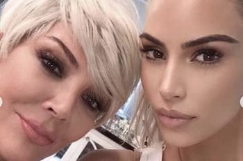 Kim Kardashian y Kris Jenner felicitan al ex de una de las hermanas