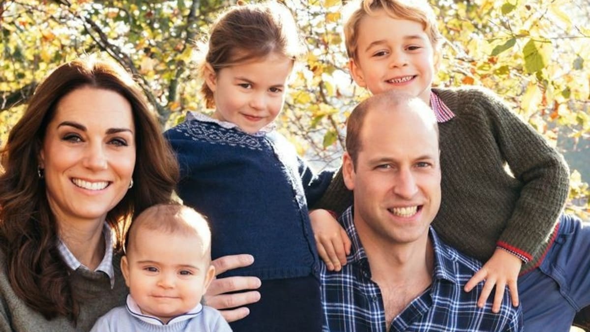 William y Kate Middleton responden lindo gesto con foto de sus hijos George, Charlotte y Louis