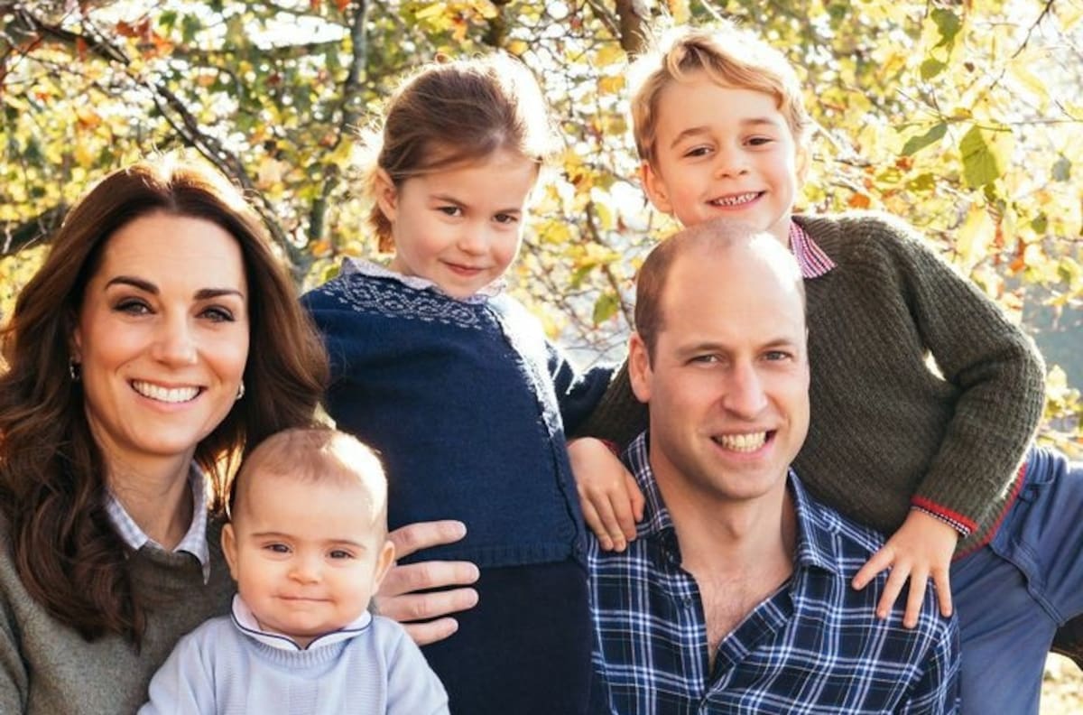 William y Kate Middleton responden lindo gesto con foto de sus hijos George, Charlotte y Louis