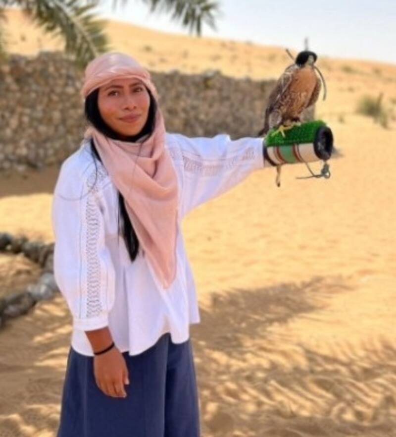 Yalitza Aparicio presume su estancia por Dubái - Créditos: Instagram