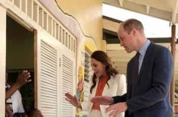 William y Kate Middleton emocionados por "sentir lo que Bob Marley describió hace tantos años"