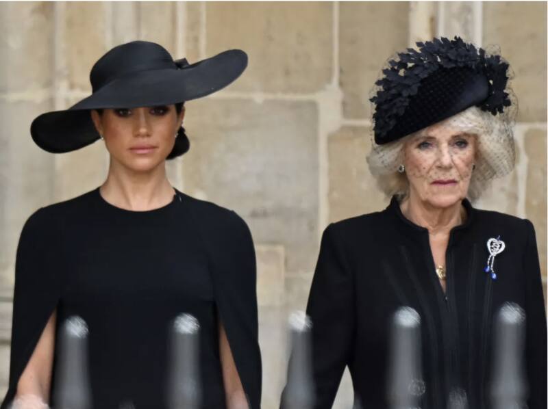 La reina consorte quería hacer sentir bienvenida a la Meghan pero ella simplemente parecía aburrida. - Créditos: Instagram