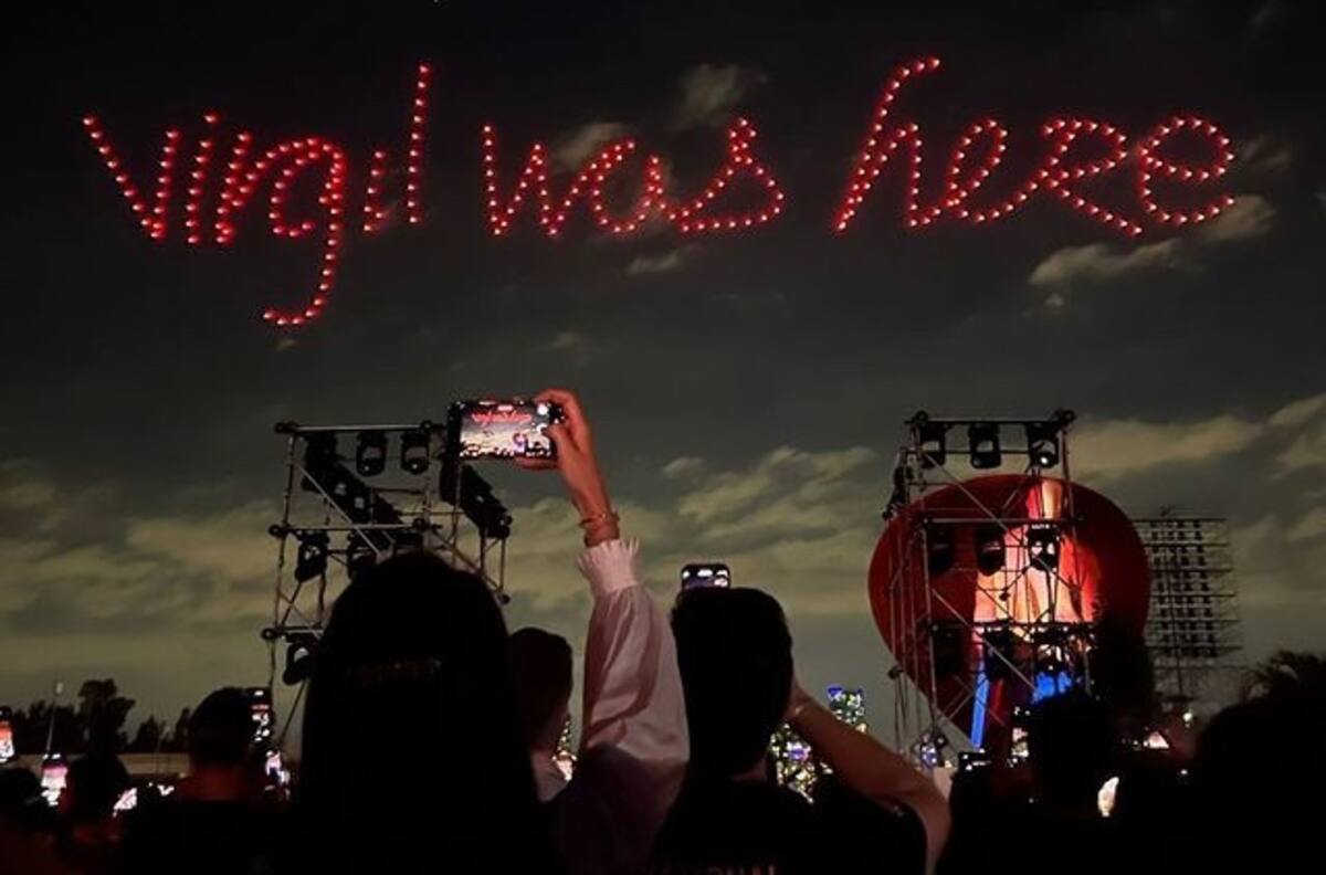Lluvia de estrellas en el desfile que Louis Vuitton realizó en honor a Vigil Abloh