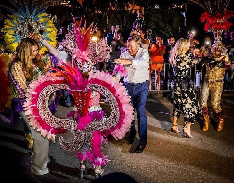 Máxima de Holanda sacó sus mejores pasos de baile - Créditos: Instagram