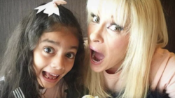 Así luce Camila, la hija adoptiva de Yuri, que a los 13 años ya es toda una adolescente