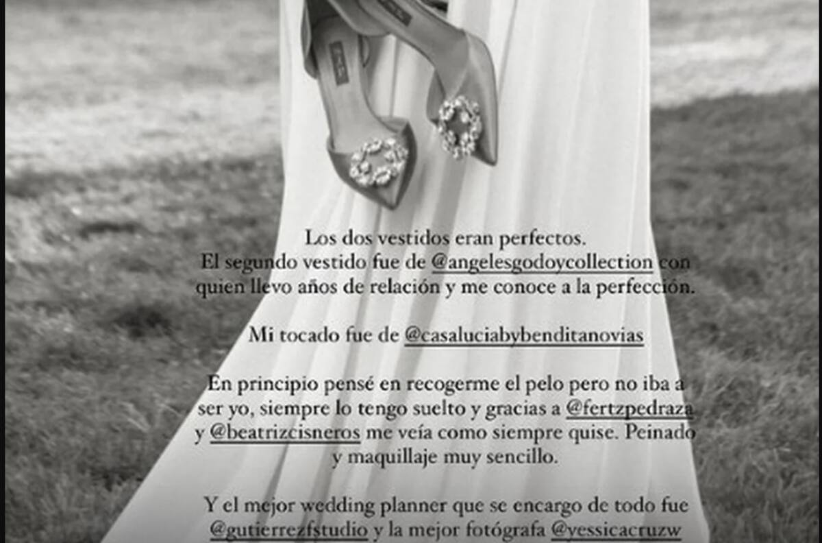 Paulina Peña responde si su papá estuvo en su boda y otros detalles inéditos del enlace