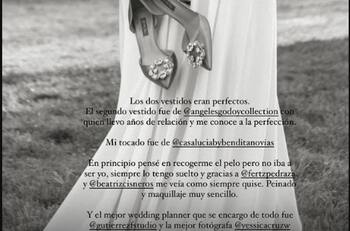 Paulina Peña responde si su papá estuvo en su boda y otros detalles inéditos del enlace