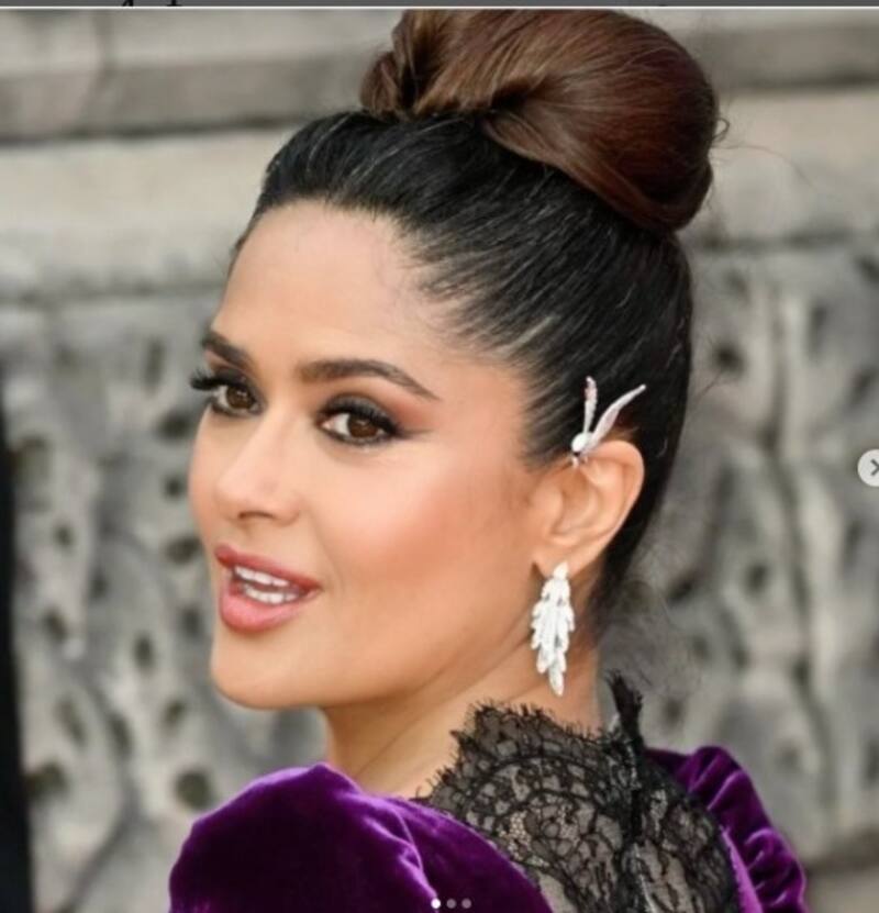Salma Hayek no asistió a los premios Oscar - Créditos: Instagram Salma Hayek