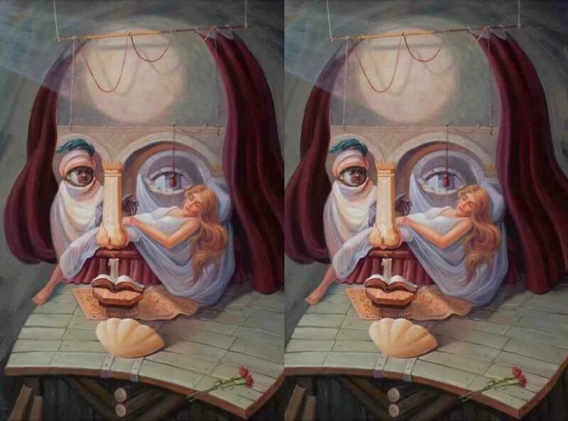 Solo tienes que observar la imagen y tomar nota mental de la primera imagen que llame tu atención.