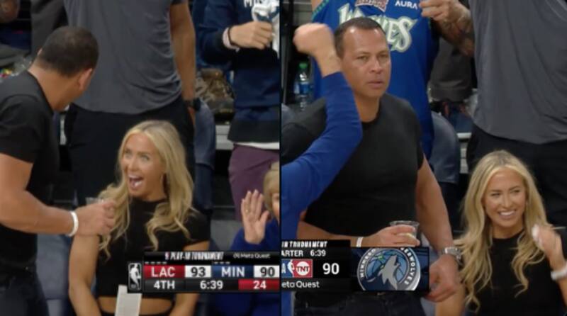 Kathryne Padgett, la nueva novia de A-Rod - Créditos: Twitter