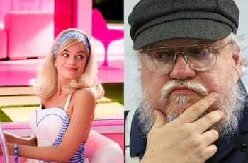 George R.R. Martin, autor de ‘Juego de Tronos’, se unió a la fiebre rosa de ‘Barbie’ y se vistió de rosa