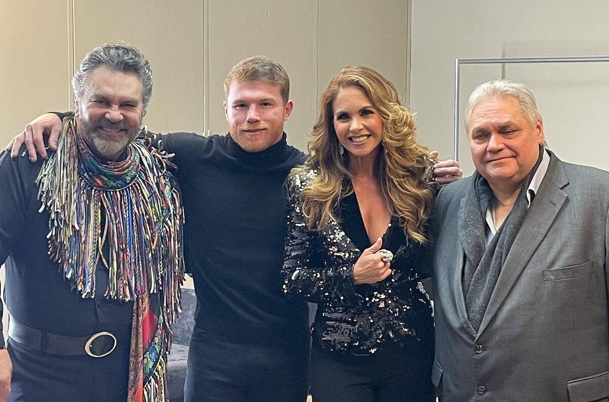 ¿Mijares enojado con el "Canelo" Álvarez por coquetearle a Lucero? La cantante responde