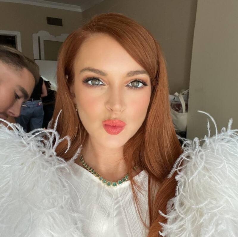 Lindsay Lohan quiso honrar ‘Mean Girls’ en su nueva película para Netflix - Créditos: Instagram