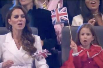 Recuerdan a Kate Middleton y la princesa Charlotte bailando al ritmo de Diana Ross