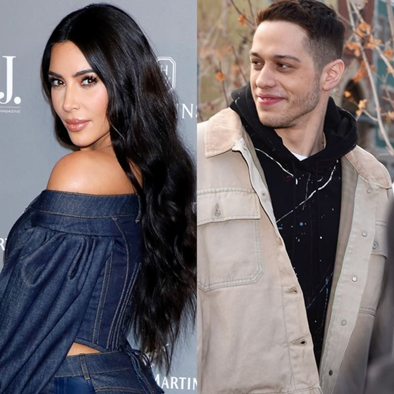 Kim Kardashian y Pete Davidson muy cariñosos en público - Créditos: Instagram