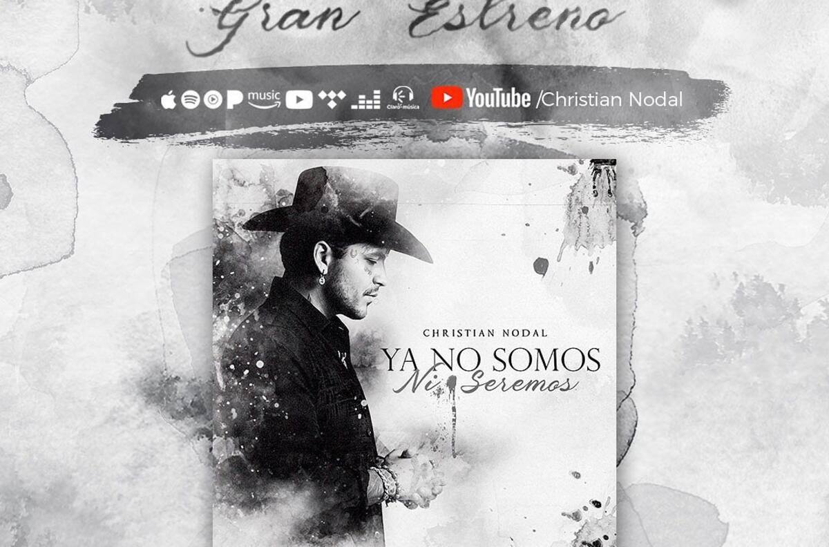 Christian Nodal lanza canción que da la pinta de ser una indirecta