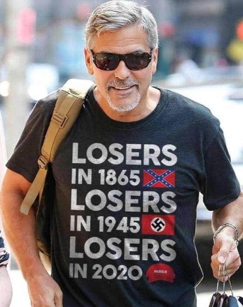 George Clooney contó que a su hijo no le importó que él interpretara a Batman - Créditos: Twitter