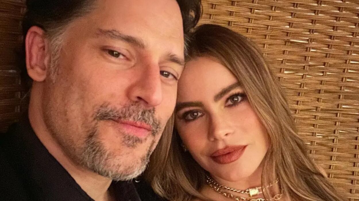 Selfie de cerca de Joe Manganiello y Sofía Vergara