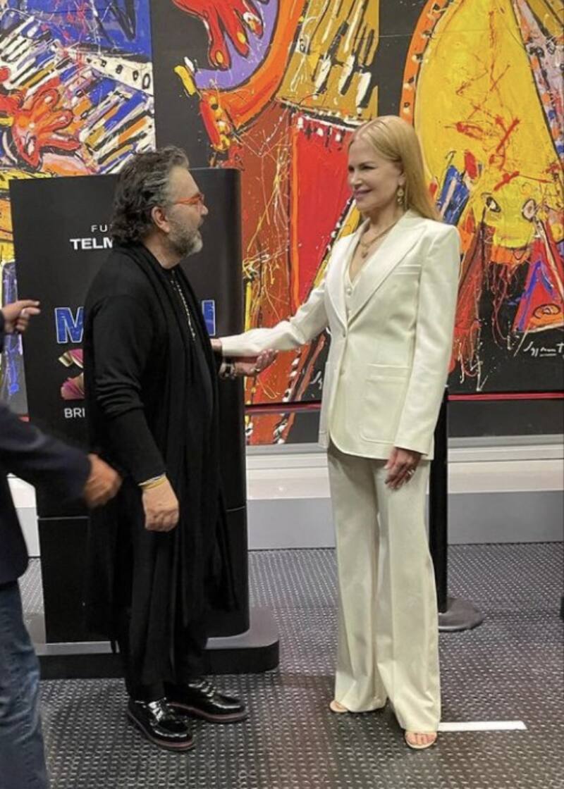 Nicole Kidman y Manuel Mijares protagonizaron encuentro en la Ciudad de México - Créditos: Instagram