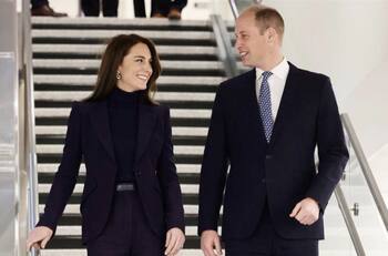 Comentarios racistas opacan la llegada del príncipe William y Kate Middleton a Estados Unidos