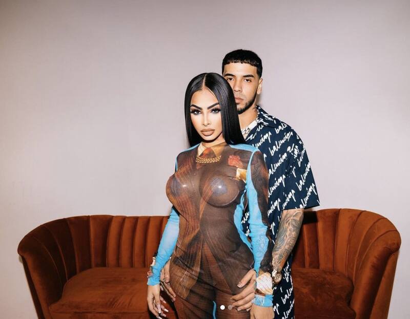 Anuel y Yailin estrenan su nueva canción juntos - Créditos: Instagram