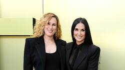 Demi Moore aparece con hija de Bruce Willis en desfile confirmando que no se mudará adonde el actor