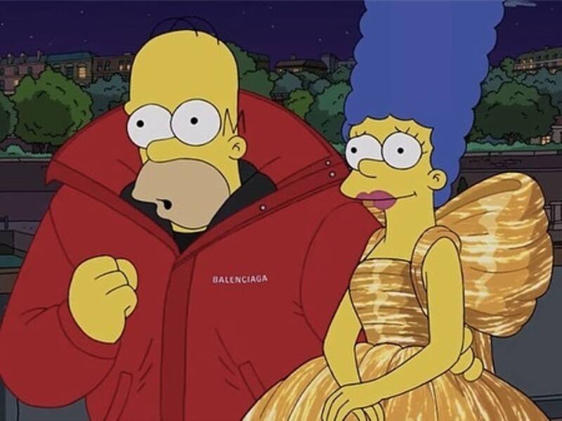 ¡Puro estilo! Te mostramos el desfile de Los Simpsons para Balenciaga en la Semana de la Moda - Créditos: Instagram @fishfireideas