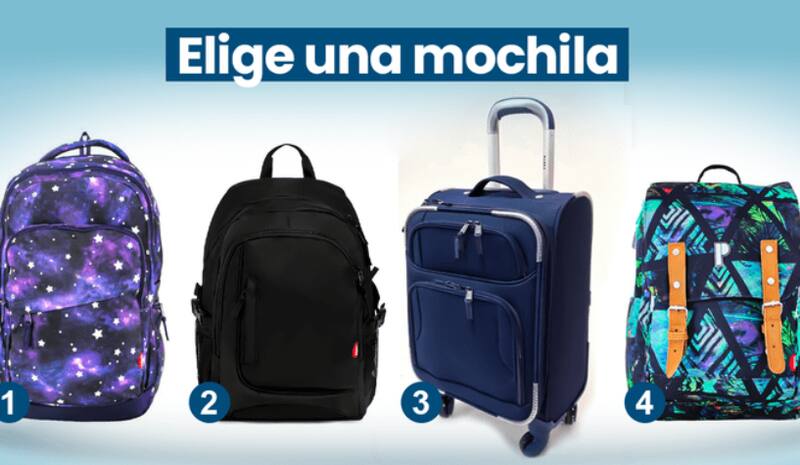 Test de personalidad: Elige una mochila y descubre más de ti mismo - Créditos: Libero.pe